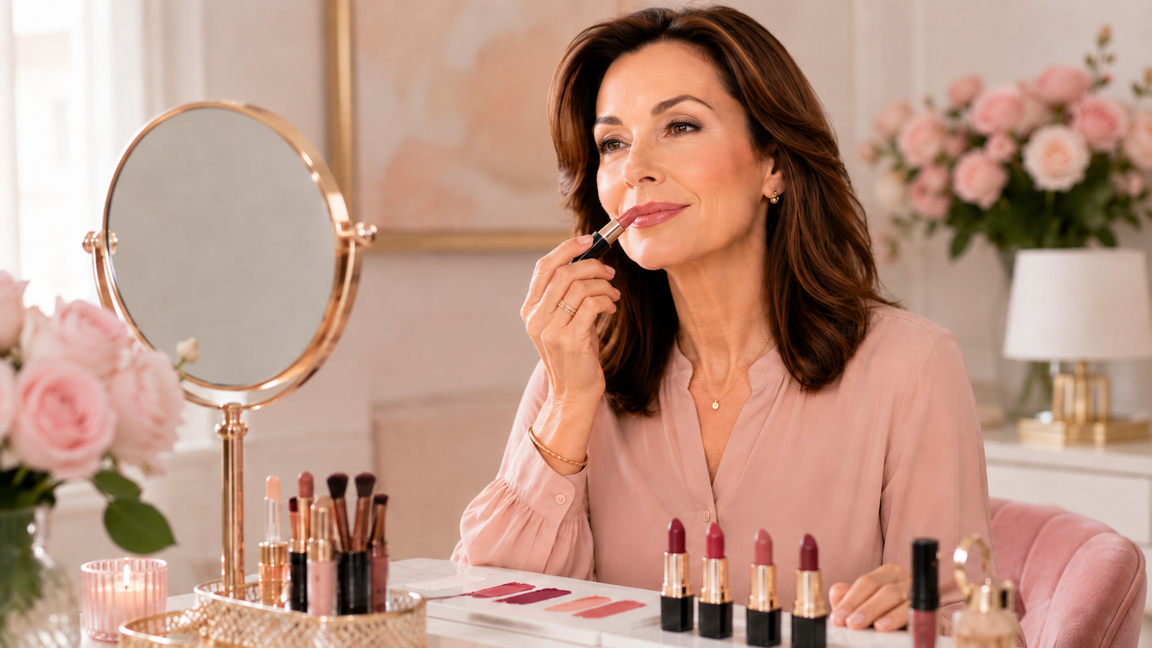 Makeup articles about lipstick colors that do not wash you out