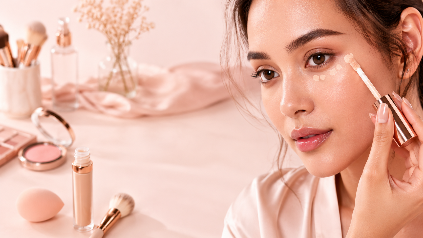 How to apply concealer tutorial
