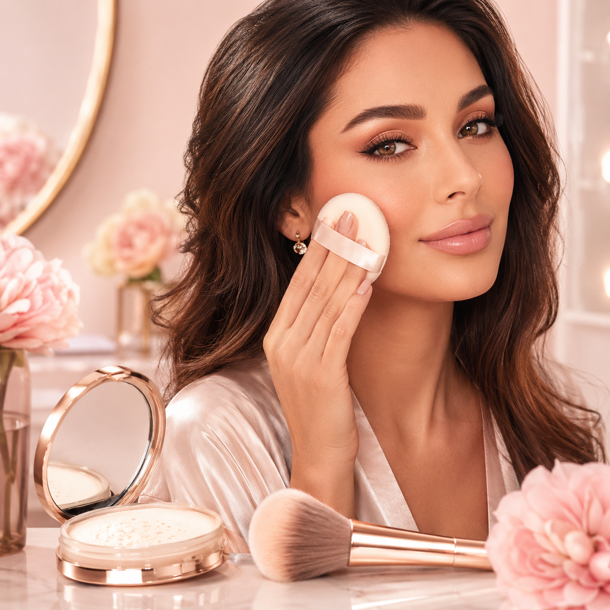 How to use setting powder tutorial for beginners